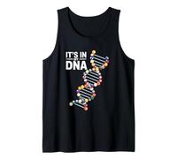 Gracioso Está En Mi ADN Diciendo Billar Billar Camiseta sin Mangas