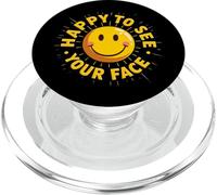 Gracioso, Feliz de Volver a Verte, Divertido, Feliz de Ver tu Cara PopSockets PopGrip para MagSafe