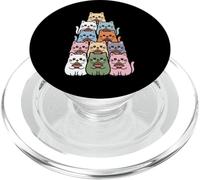Gracioso Gato de Anime Kawaii Ramen «Bunch of Cats» PopSockets PopGrip para MagSafe