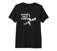 Gracioso Guitarra española música Guitarrista Flamenco Camiseta Premium