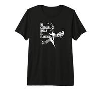 Gracioso Guitarra española música Guitarrista Flamenco Camiseta Premium