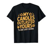 Gracioso Judio Velas Humor Orgullo Menora Camiseta