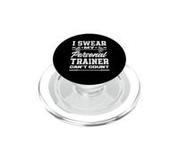 Gracioso Juro Que mi Entrenador Personal no Puede Contar PopSockets PopGrip para MagSafe