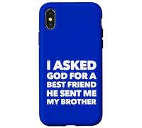 Gracioso le pedí a Dios un Mejor Amigo Hermano Carcasa para iPhone X/XS