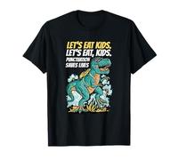 Gracioso Let's Eat Kids Puntuación Salva Vidas Gramática Camiseta