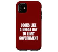 Gracioso Libertario Libertad Libertad Capitalismo Amante Político Carcasa para iPhone 11