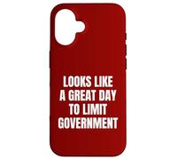 Gracioso Libertario Libertad Libertad Capitalismo Amante Político Carcasa para iPhone 16
