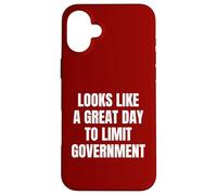 Gracioso Libertario Libertad Libertad Capitalismo Amante Político Carcasa para iPhone 16 Plus