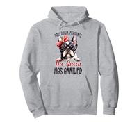Gracioso Lindo Bulldog Bulldog Reina Meme Frenchie Dog Humor Sudadera con Capucha