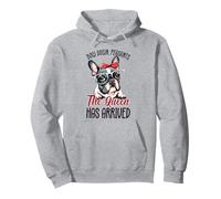 Gracioso Lindo Bulldog Bulldog Reina Meme Frenchie Dog Humor Sudadera con Capucha