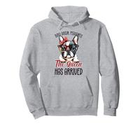 Gracioso Lindo Bulldog Bulldog Reina Meme Frenchie Dog Humor Sudadera con Capucha