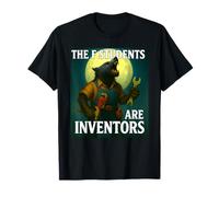 Gracioso Los estudiantes F son inventores Brainrot Meme Sigma Wolf Camiseta