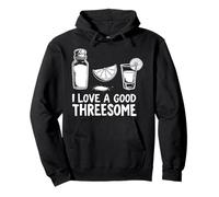 Gracioso Me Encanta un Buen trío Tequila Humor Sudadera con Capucha