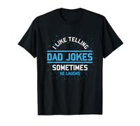 Gracioso Me gusta contarle chistes a papá A veces se ríe de papá Chistes Camiseta