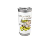 Gracioso Me Gusta Mi Crema Y Azúcar Con Un Toque De Café Vaso térmico de acero inoxidable de doble pared