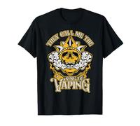 Gracioso Me llaman el rey de Vaping Vape Dios Camiseta