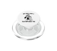 Gracioso mi Dachshund y yo Hablo de ti PopSockets PopGrip para MagSafe