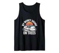 Gracioso Mi Dinero Crece En Los Árboles Dicho De La Mot Camiseta sin Mangas