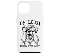 Gracioso, mira, a Nadie le Importa una Mierda, Hombres Carcasa para iPhone 13