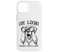 Gracioso, mira, a Nadie le Importa una Mierda, Hombres Carcasa para iPhone 14 Plus