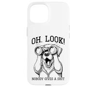 Gracioso, mira, a Nadie le Importa una Mierda, Hombres Carcasa para iPhone 15