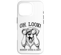 Gracioso, mira, a Nadie le Importa una Mierda, Hombres Carcasa para iPhone 16 Pro