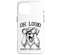 Gracioso, mira, a Nadie le Importa una Mierda, Hombres Carcasa para iPhone 16 Pro MAX
