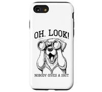 Gracioso, mira, a Nadie le Importa una Mierda, Hombres Carcasa para iPhone SE (2020) / 7/8