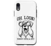 Gracioso, mira, a Nadie le Importa una Mierda, Hombres Carcasa para iPhone XR