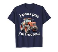 Gracioso No puedo Tengo Tractor Humor Agrícola y Granjero Camiseta