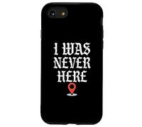 Gracioso Nunca Estuve Aquí | Geolocalización Carcasa para iPhone SE (2020) / 7/8