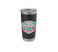 Gracioso Odio Margaritas Just Kidding Can You Imagine Woman Vaso térmico de acero inoxidable de doble pared