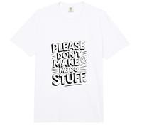 Gracioso por Favor No Me Haces Hacer Cosas Sarcástico Introvertido Meme Comfort Colors Adult Heavyweight T-Shirt