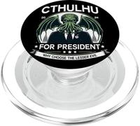Gracioso Por qué elegir al mal menor Cthulhu para presidente 2024 PopSockets PopGrip para MagSafe