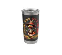 Gracioso profesor de gramática de Let's Eat Kids para Acción de Gracias Vaso térmico de acero inoxidable de doble pared