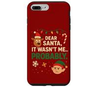 Gracioso Querido Papá Noel, Probablemente no FUI yo Navidad Carcasa para iPhone 7 Plus/8 Plus