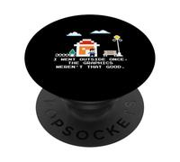 Gracioso Salí Una Vez Que Los Gráficos No Fueron Tan Buenos PopSockets PopGrip Adhesivo