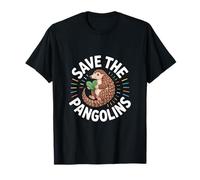 Gracioso Salvar a los Pangolines Diciendo Amante de la Vida Camiseta