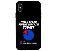 Gracioso sarcástico, Hoy, voy a Hablar Sarcasmo Fluido Carcasa para iPhone X/XS