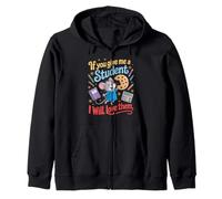 Gracioso Si Me Das Un Estudiante Maestro Humor Dicho Sudadera con Capucha