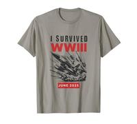 ¡Gracioso! SOBREVIVIVÉ A LA SEGUNDA GUERRA Mundial Junio 2025 ¡Nuevo! SOBREVIVIVÉ A LA Segund Camiseta