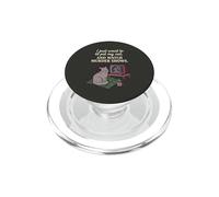 Gracioso Solo Quiero acariciar a mi Gato y Ver programas de Asesinato 7 PopSockets PopGrip para MagSafe