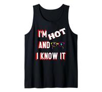 Gracioso Soy Caliente y Lo Sabes Camiseta sin Mangas