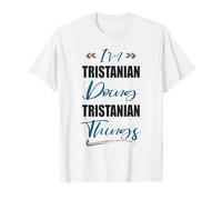 Gracioso Soy Tristaniano Haciendo Cosas de Tristan Da Cunha Camiseta