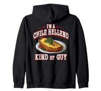 Gracioso Soy un Chile Relleno Tipo de Chico Amante de la Comida Mexicana Sudadera con Capucha