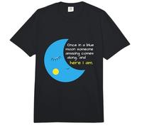 Gracioso Una Vez en una Luna Azul Alguien Increíble Comfort Colors Adult Heavyweight T-Shirt
