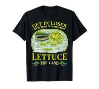 Gracioso, ¡Venga, Perdedor! Vamos a Aprender. Lechuga. Camiseta