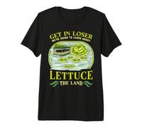 Gracioso, ¡Venga, Perdedor! Vamos a Aprender. Lechuga. Camiseta Premium
