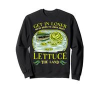 Gracioso, ¡Venga, Perdedor! Vamos a Aprender. Lechuga. Sudadera