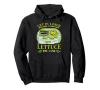 Gracioso, ¡Venga, Perdedor! Vamos a Aprender. Lechuga. Sudadera con Capucha